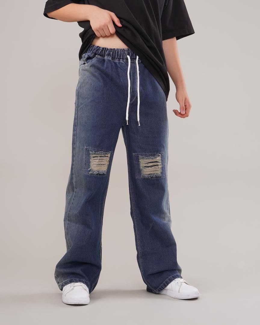 شلوار بگ زاپ دار259 سایز 80تا105