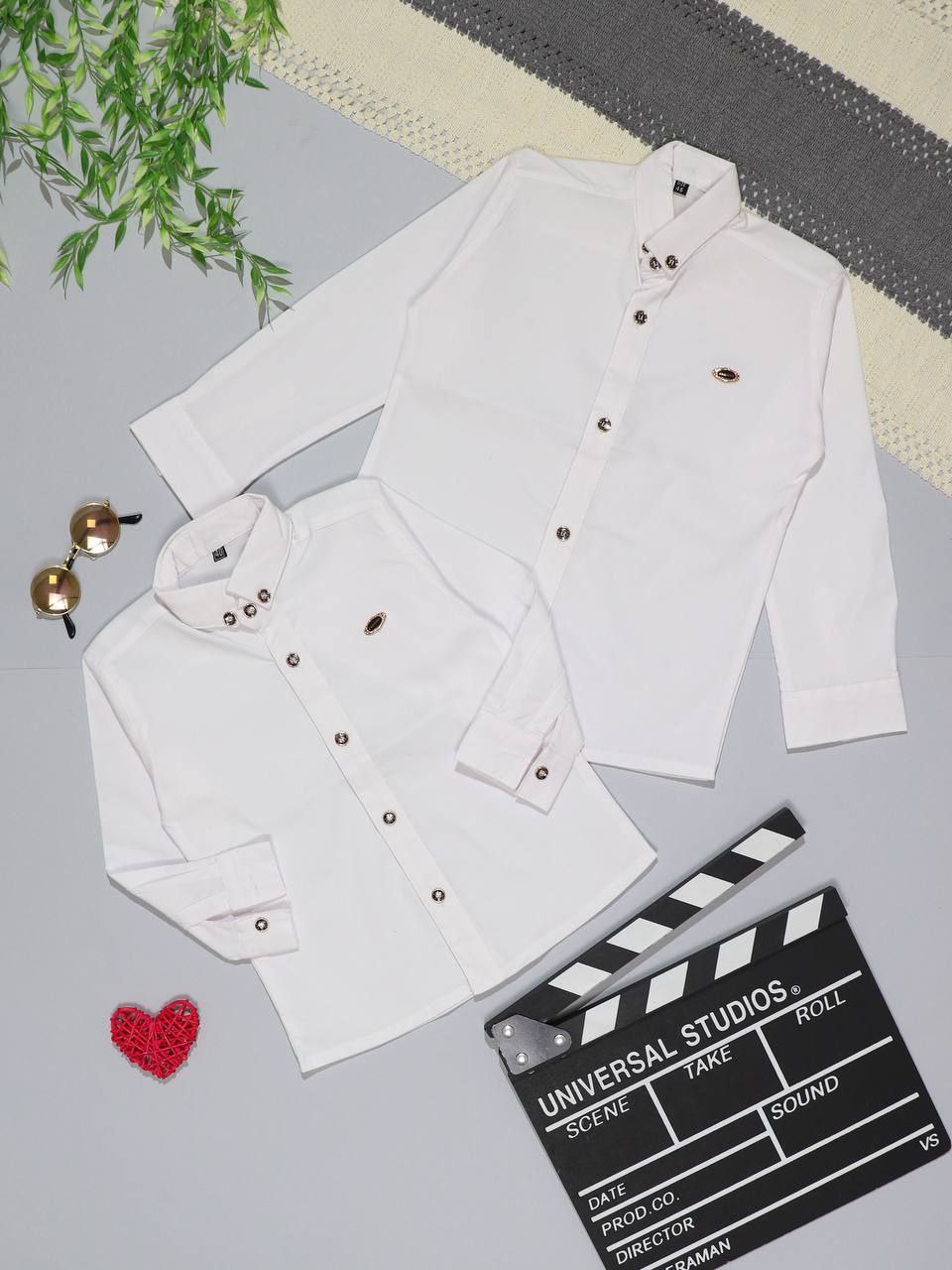 پیراهن دکمه ای مجلسی268 سایز 40تا65