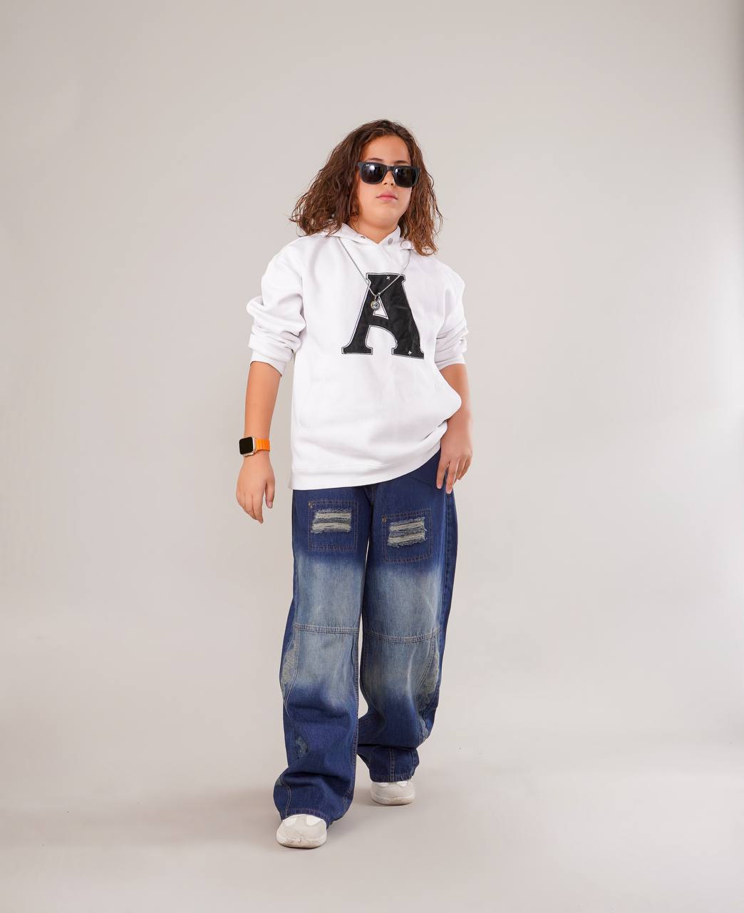 شلوار لی بگ زاپ دار 274 سایز 75 تا 100