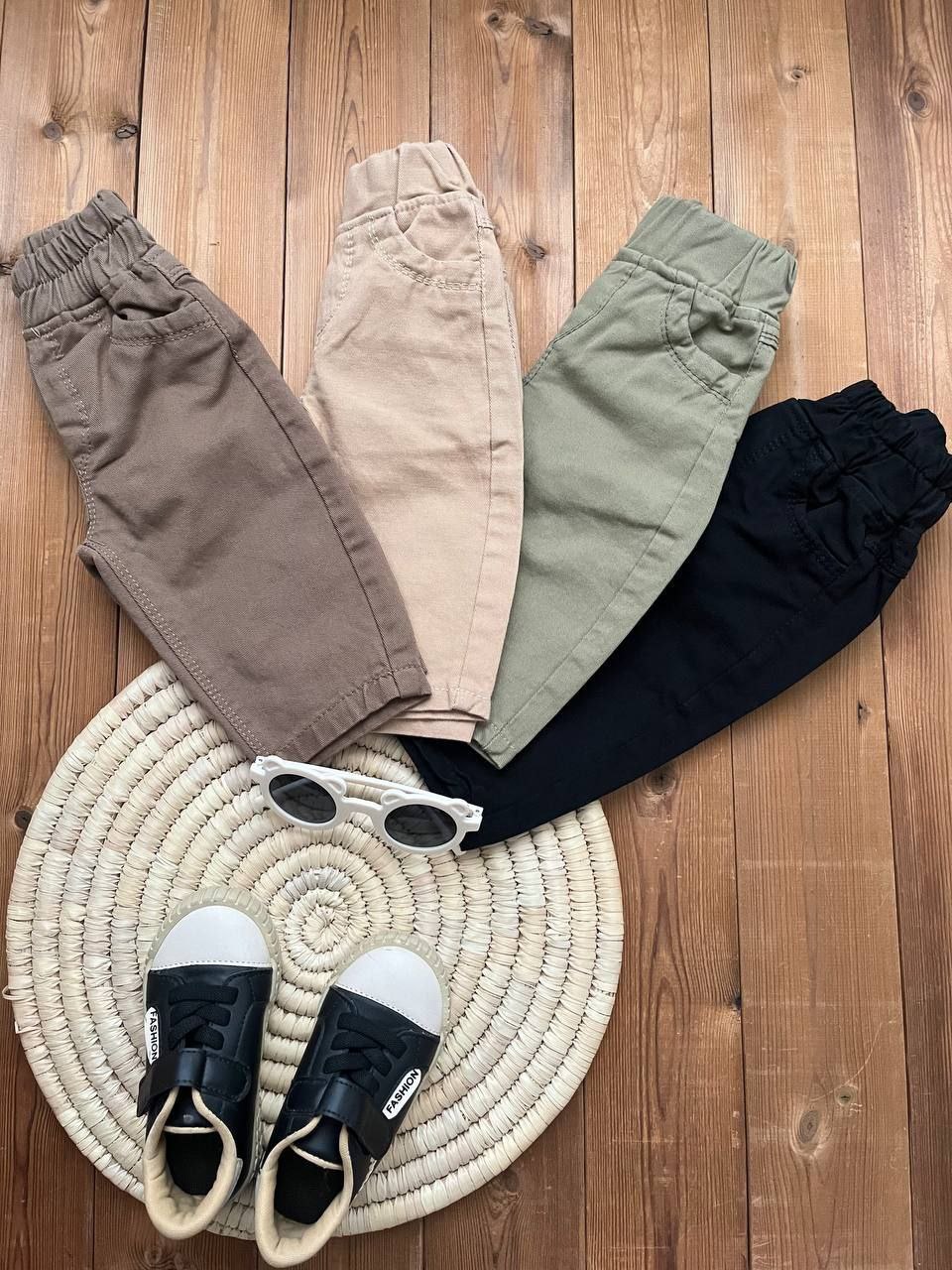 شلوار کتان شیک288 قد 40 تا 65 cm