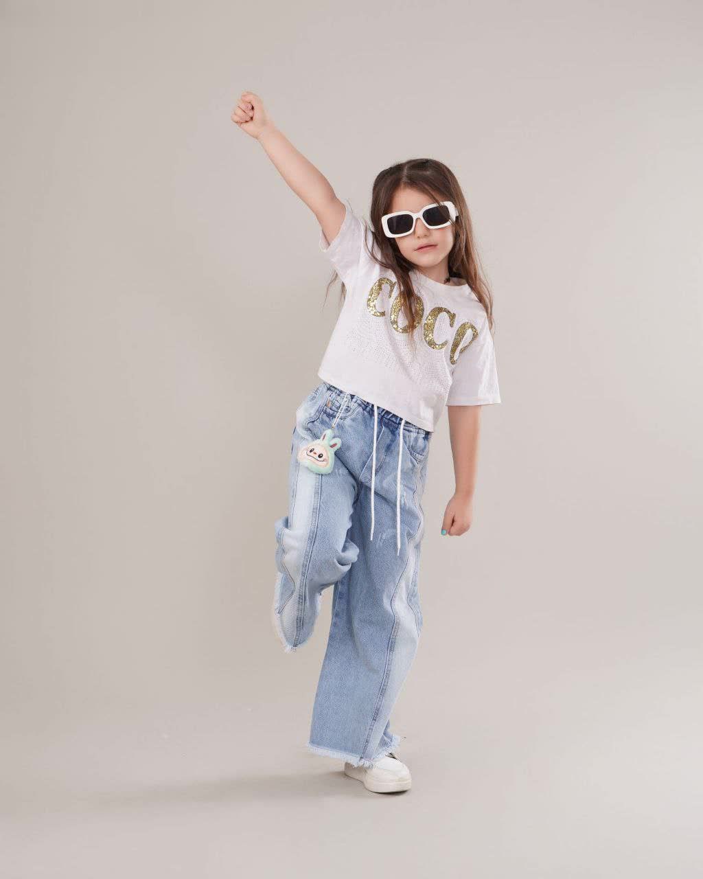 شلوار شافل دو رنگ290 سایز 60تا85