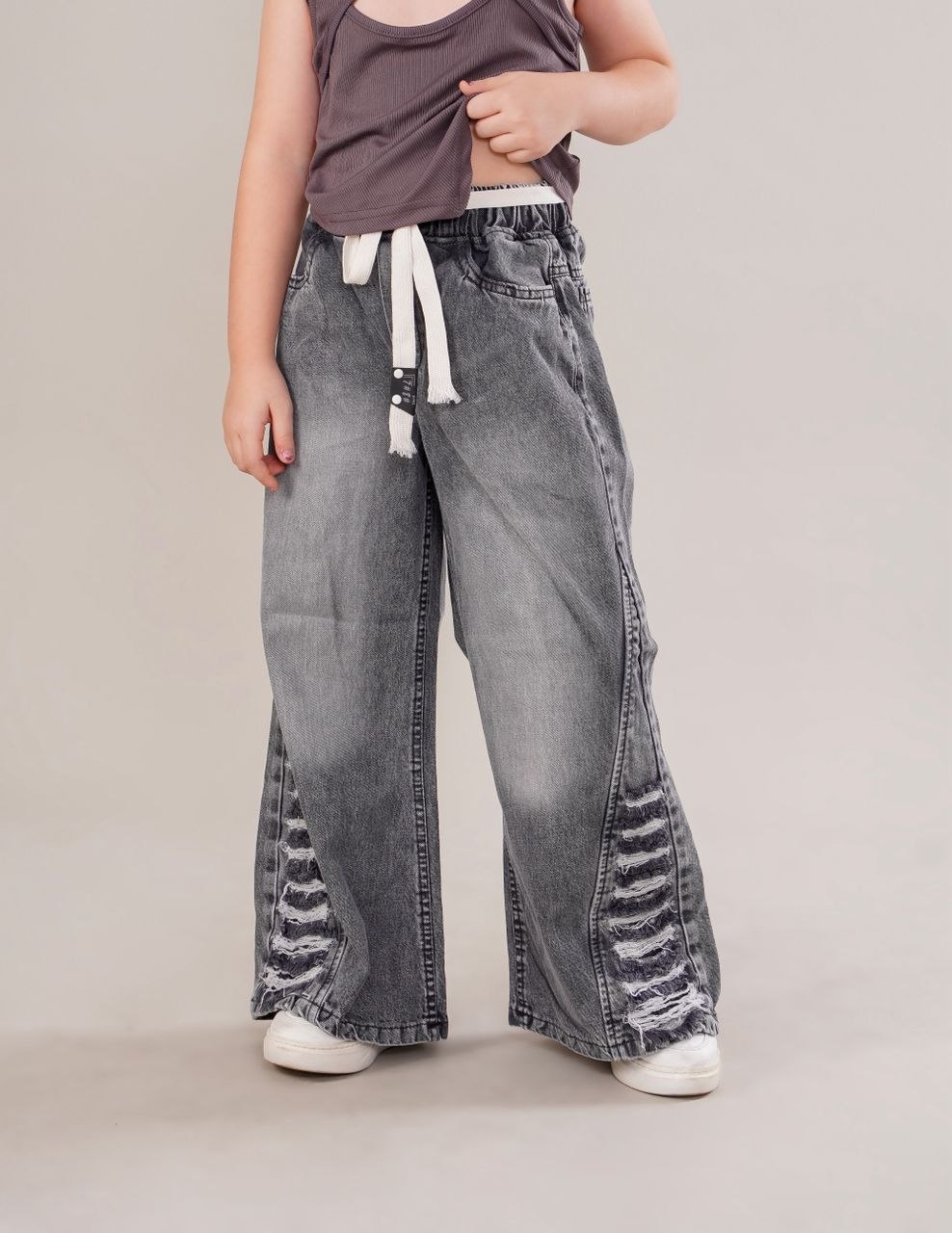 شلوار شافل زاپ دار296 سایز 80تا105