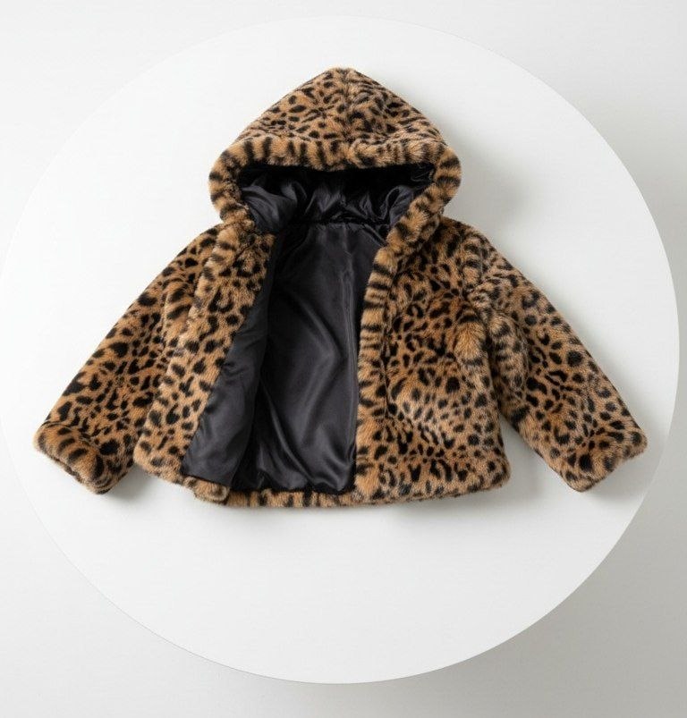 شنل سرهمی پلنگی303 سایز40تا55