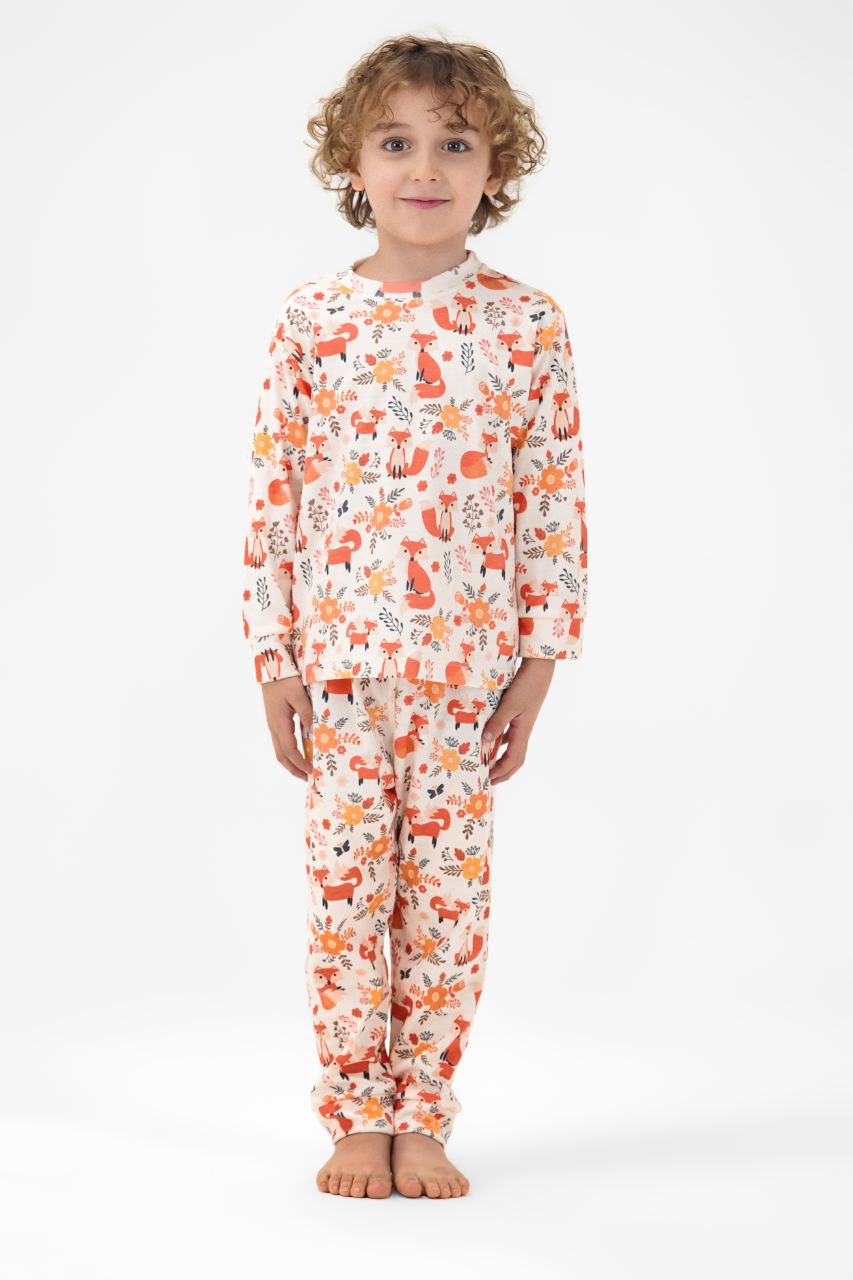 ست راحتی پنبه روباه 317 سایز 50تا60