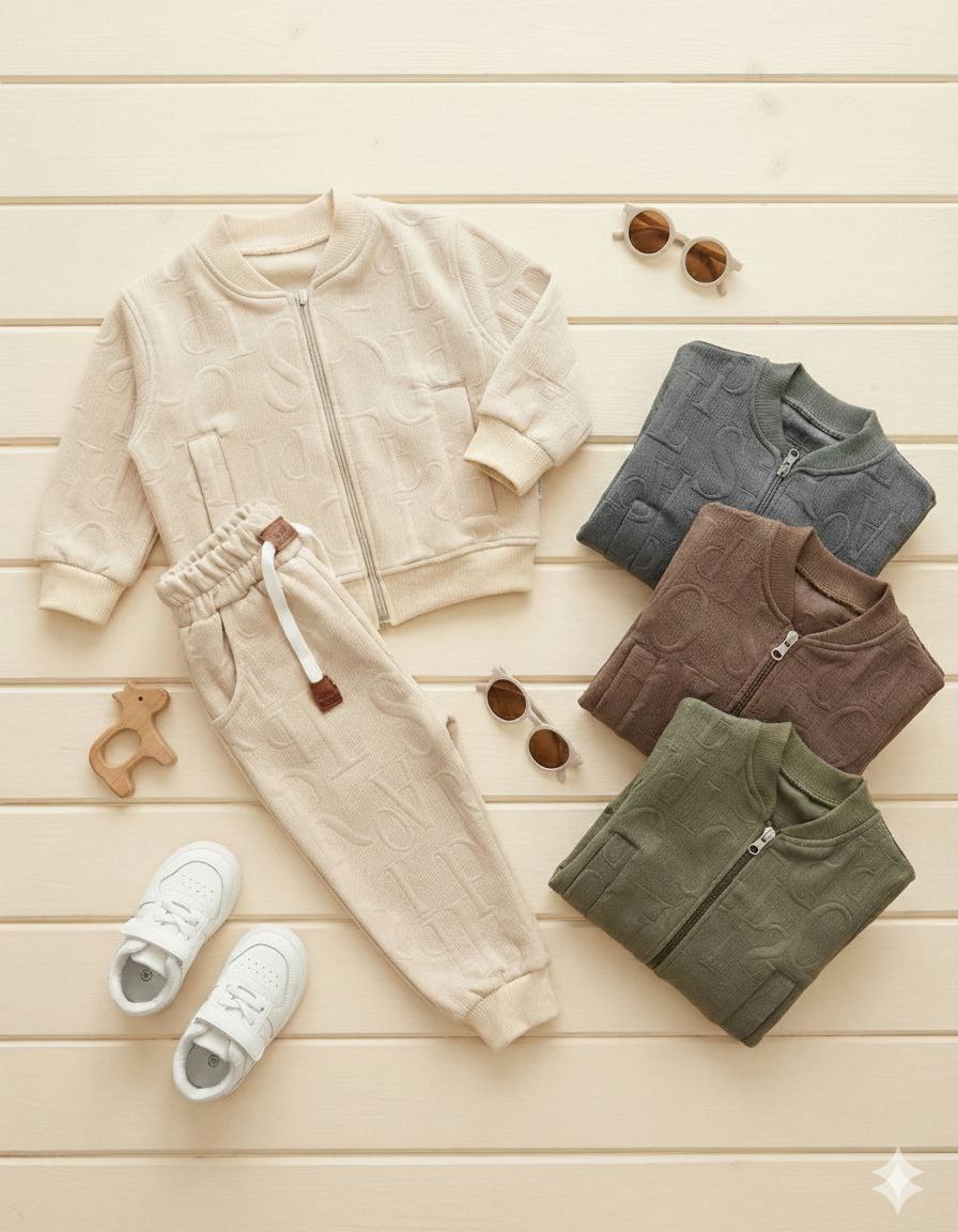 سوییشرت شلوار ژاکارد332 سایز30تا45