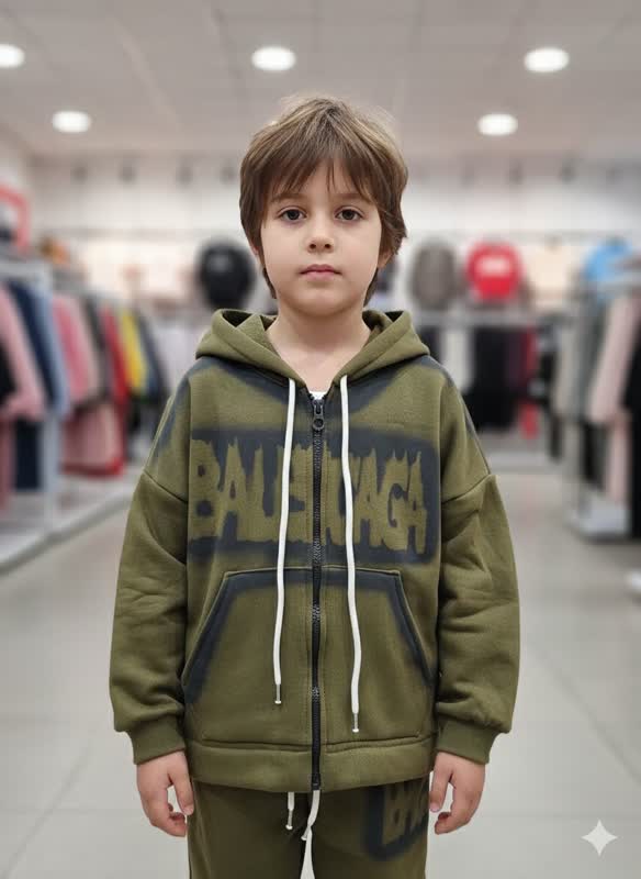 سویشرت شلوار بالنسیاگا 334 سایز 50تا65