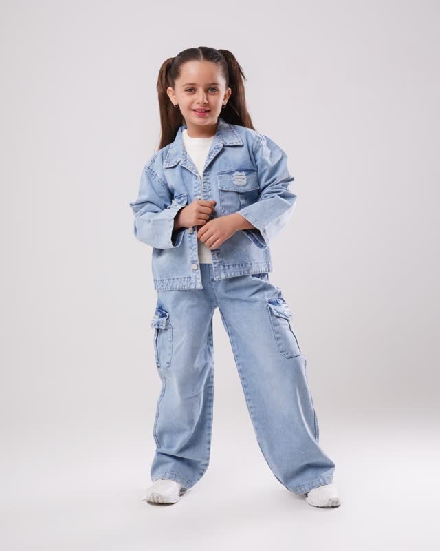 ست جین 3 تیکه 337 سایز50تا65