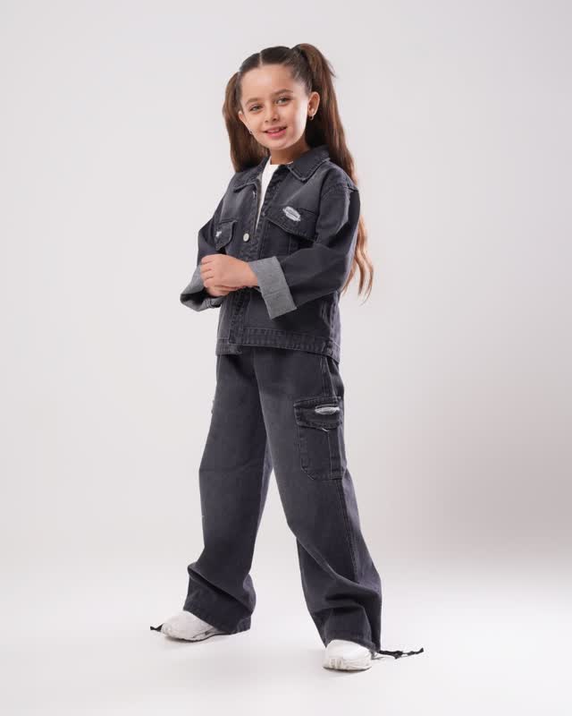 ست جین 3 تیکه 337 سایز50تا65