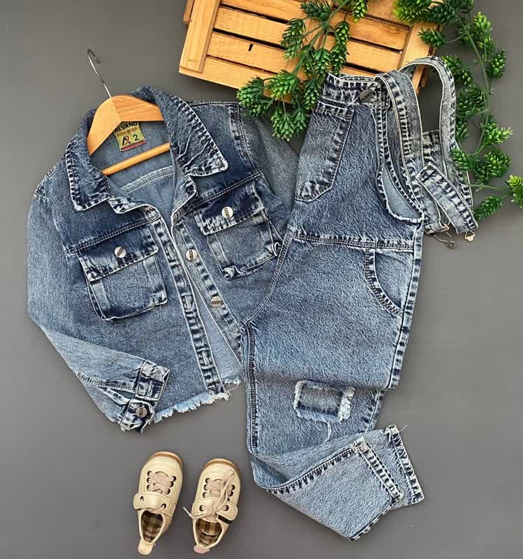 بیلر با کت دخترانه339 سایز50تا65