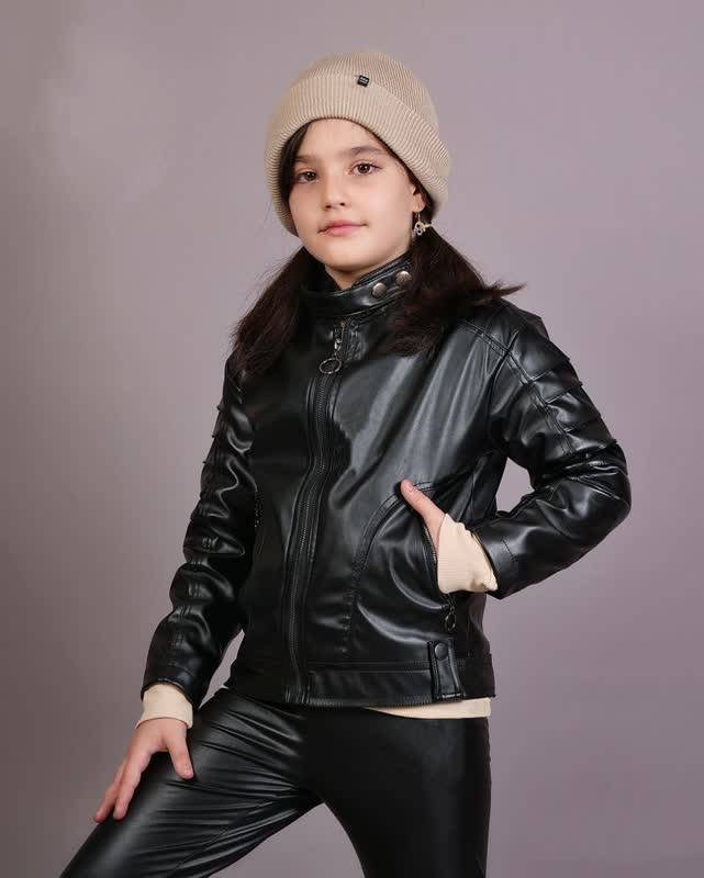 کت چرم اسپرت341 سایز40تا65