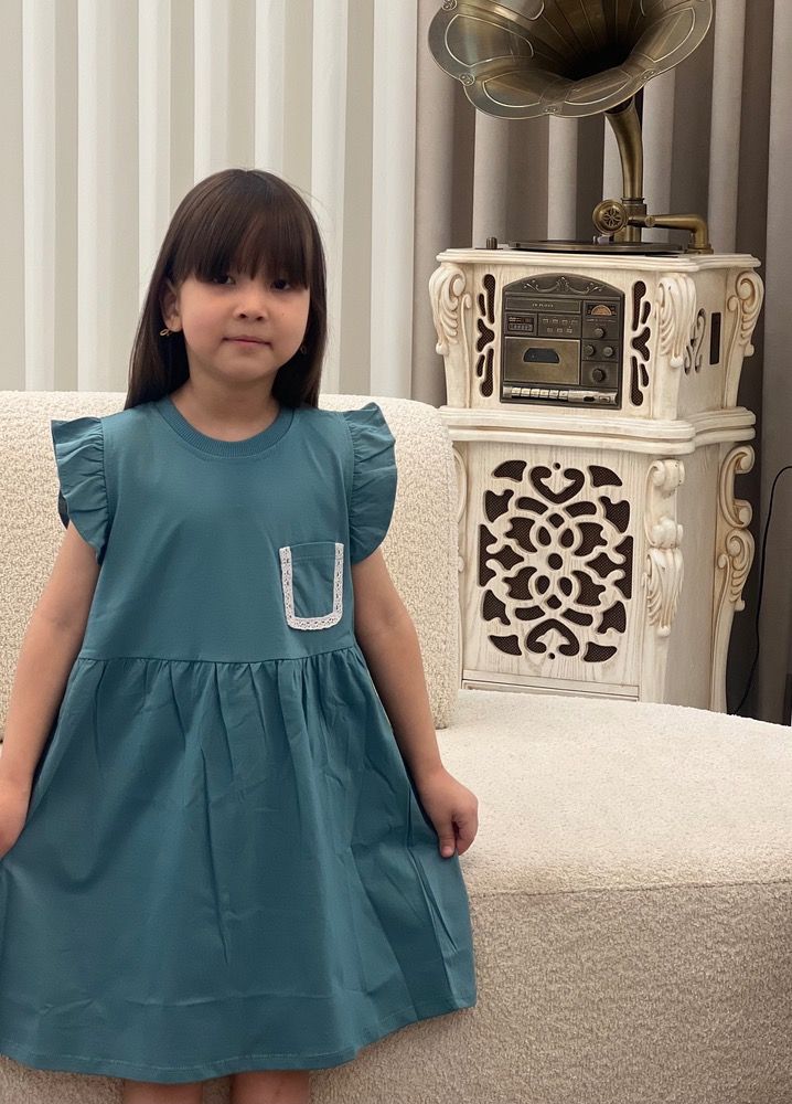 پیراهن سرشونه چین دار381سایز40تا50