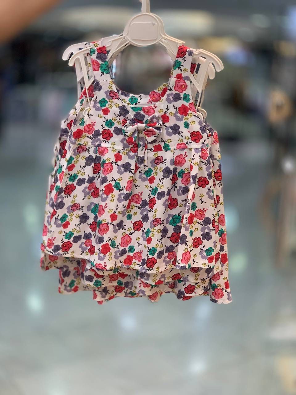 پیراهن نخی هاوایی399 سایز1تا3
