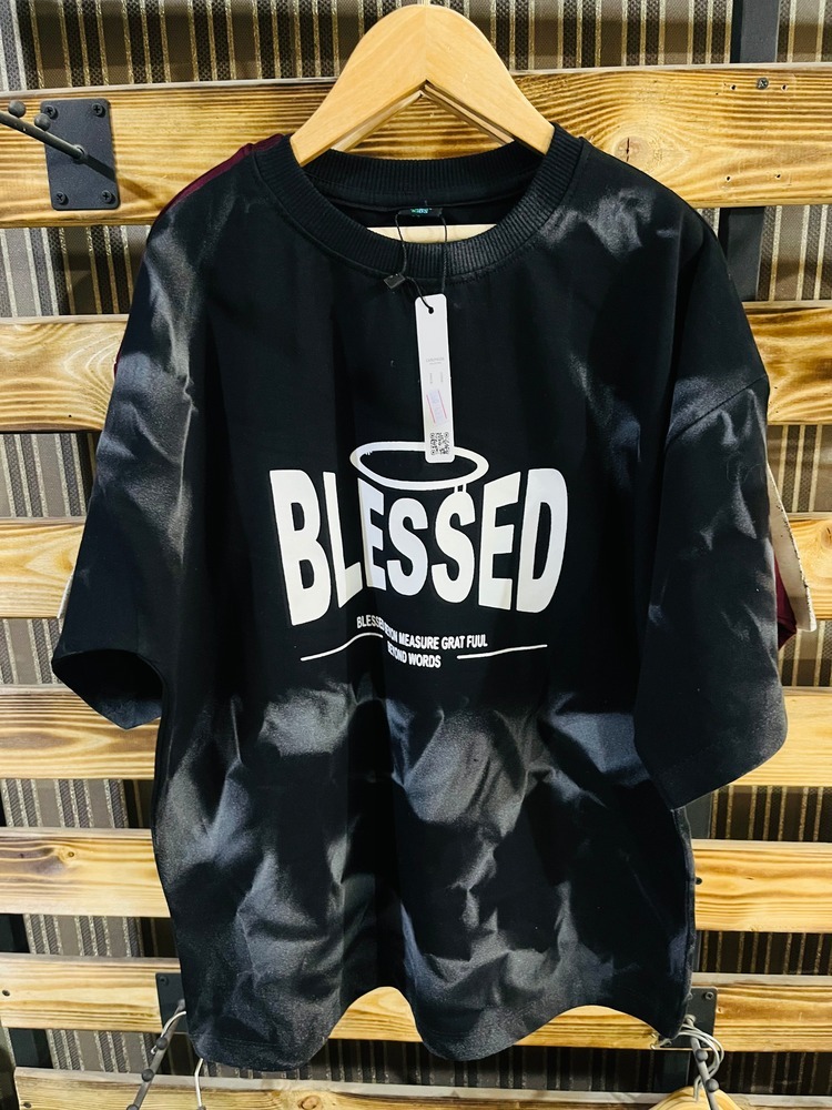 تیشرت لانگ 418BLESSED سایز55تا70
