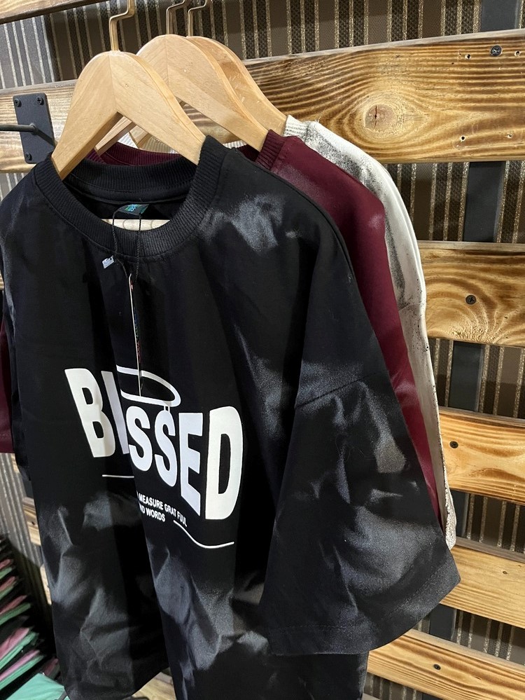 تیشرت لانگ 418BLESSED سایز55تا70