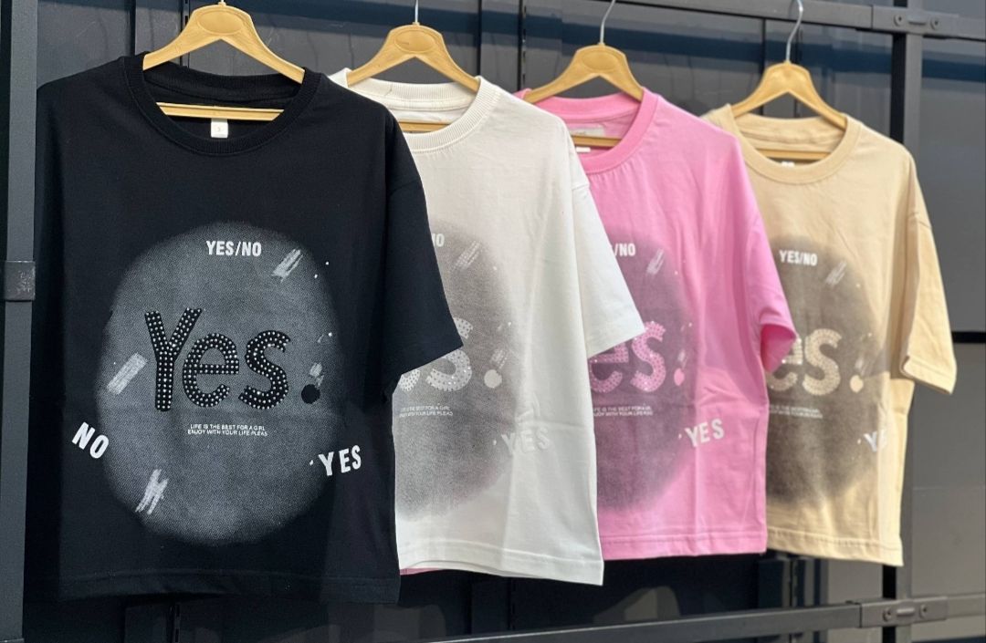 تیشرت دخترونه486YESسایز45تا65