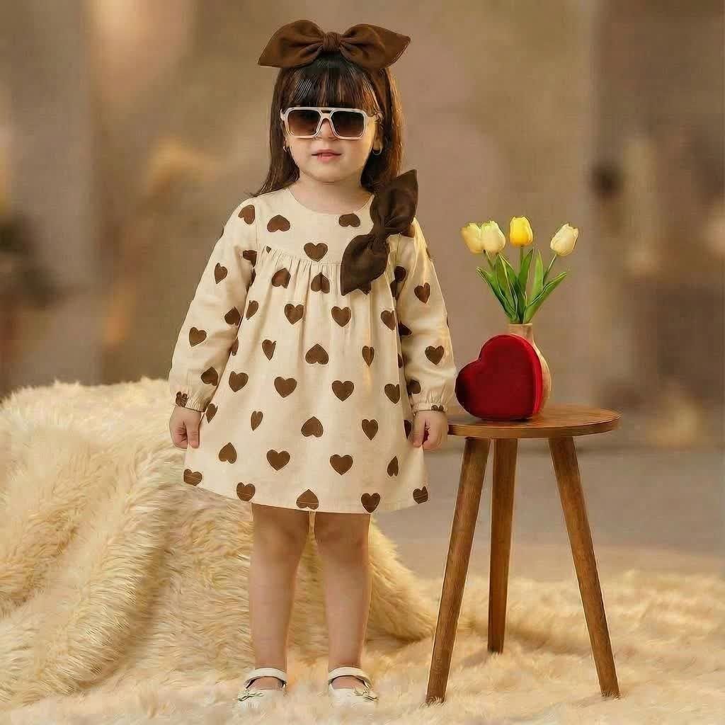 پیراهن طرح قلب618سایز40تا50