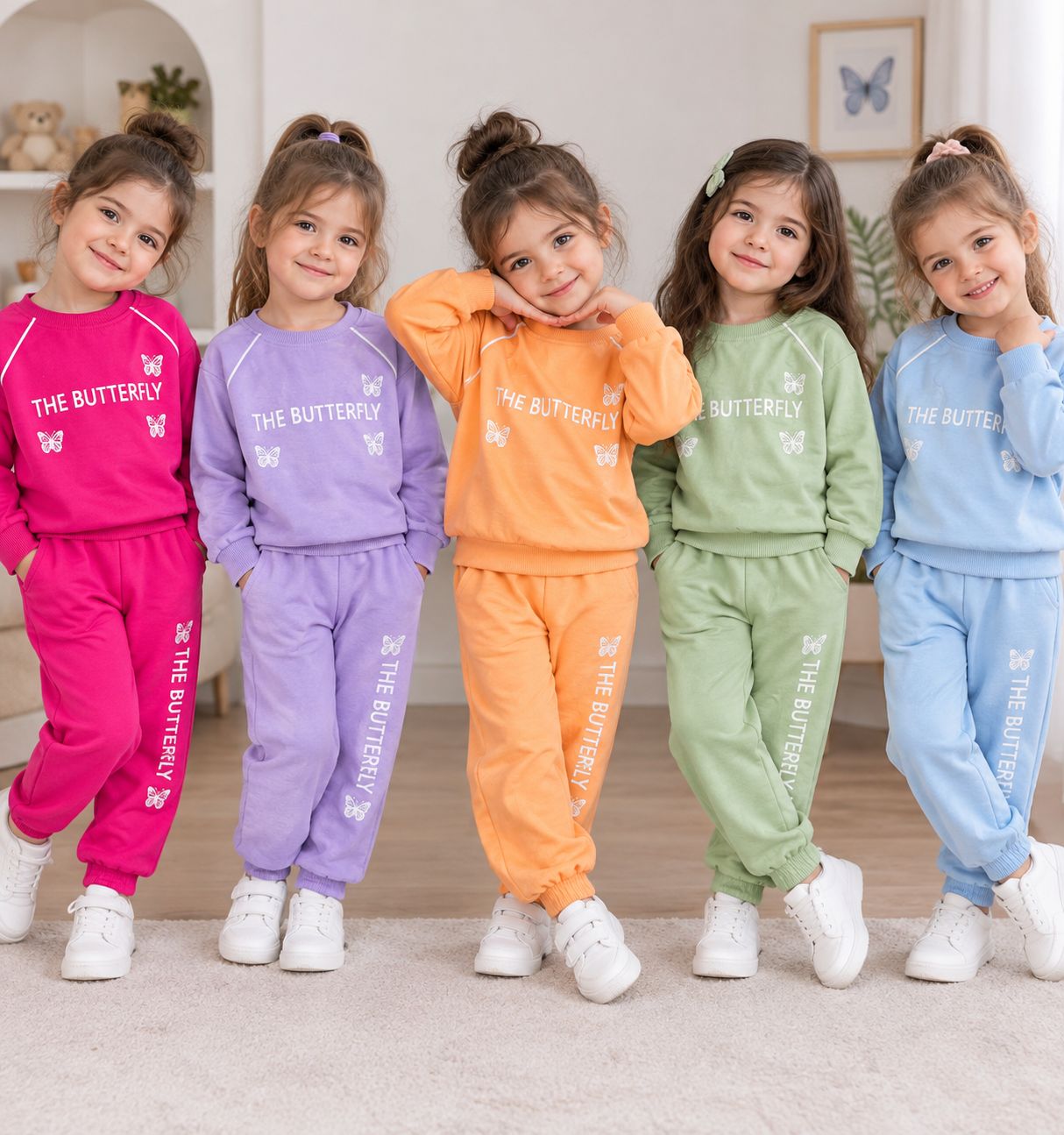 ست بلوز شلوار پروانه621 سایز35تا45