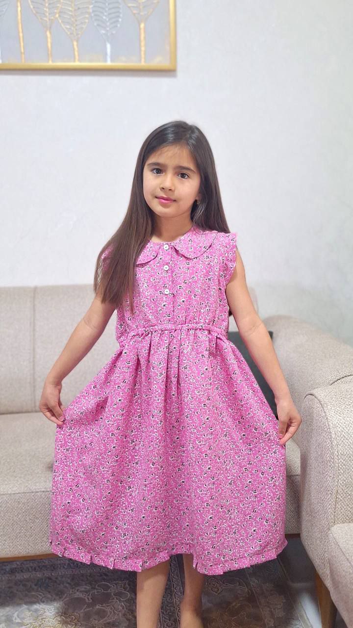پیراهن دلبر نخی کد 68 سایز 45 تا 65